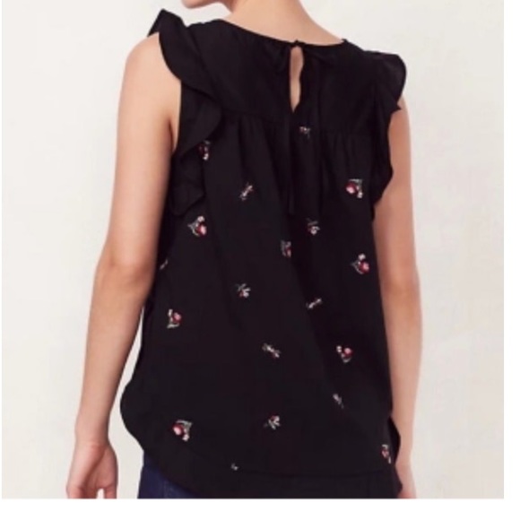 Lauren Conrad ladies sleeveless blouse top‎ - Picture 3 of 15